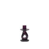 Damo Candle Holder - Dark Grape