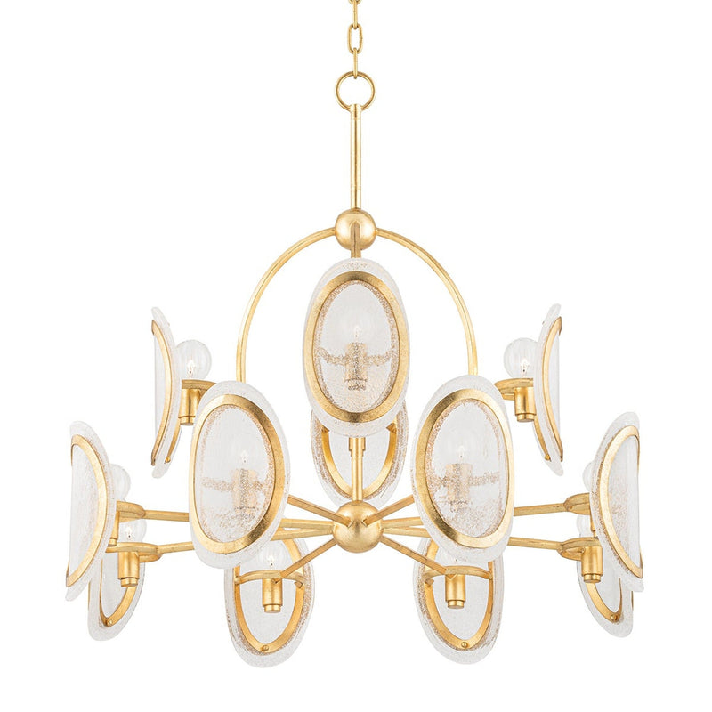 Danes Chandelier - 12-Light by Hudson Valley