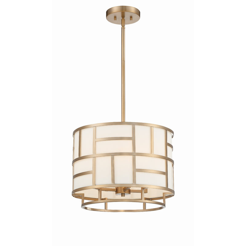 Danielson Chandelier 16.75" Vibrant Gold