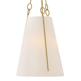 Danvers Pendant - Large, Lacquered Dark Brass