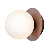 Dark Bronze/Opal Medium Liila Ceiling/Wall Light by Nuura