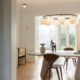 Dark Bronze/Opal Medium Liila Ceiling/Wall Light by Nuura