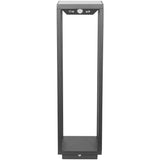 Dark Gray Home Solar Bollard Outdoor Lamp by Zafferano