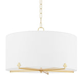 Darlene Chandelier - Aged Brass