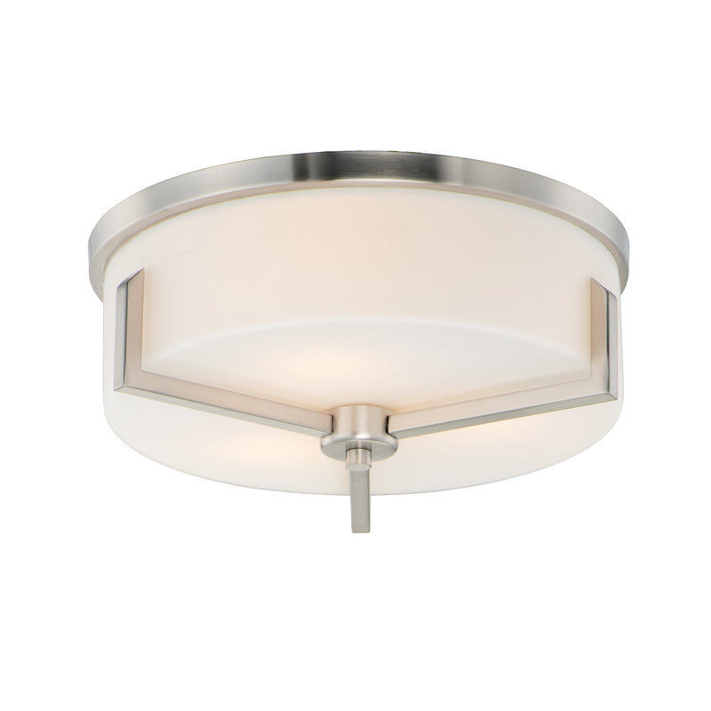 Dart Flush Mount Satin Nickel by Maxim Lighting