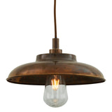 Darya Pendant - Natural Brass