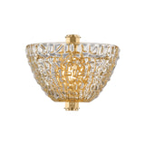 Davos Wall Sconce - 1 Light in Vintage Brass by Corbett