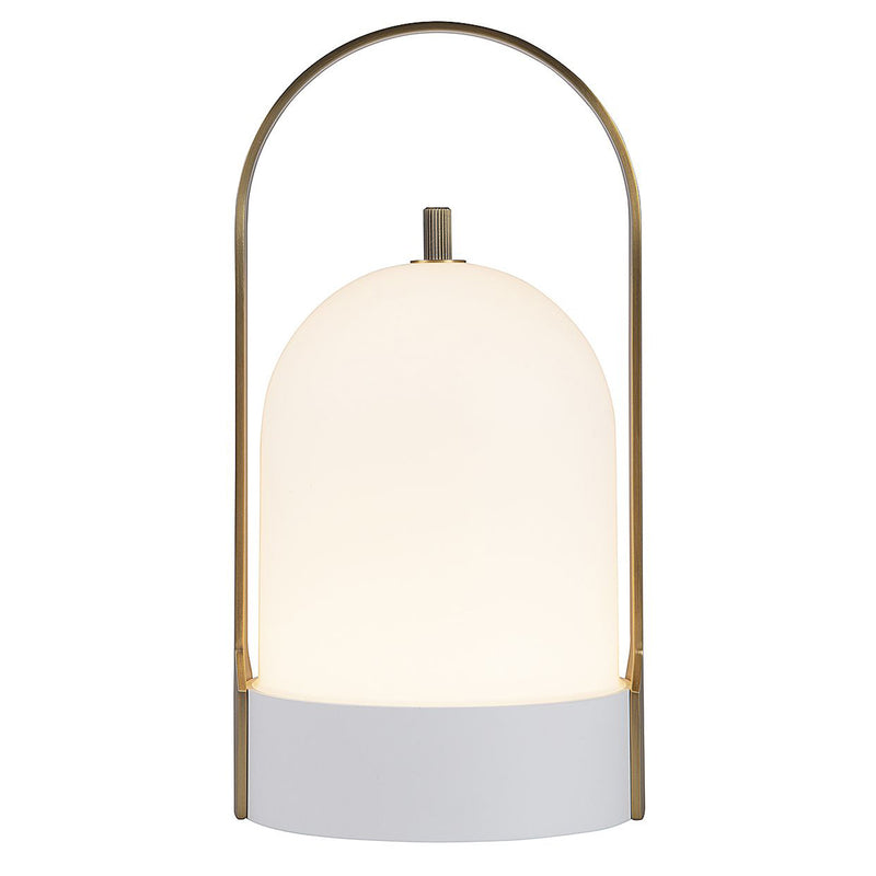Dawn Portable Table Lamp White By Tubicen Front View1
