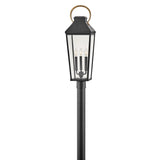Dawson Large Post Mount Lantern - Black - by Hinkley