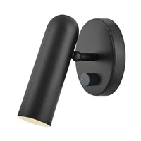 Dax Small Adjustable LED Sconce - Black - by Hinkley
