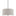 Dayna Shade Pendant — 24", White, Bronze