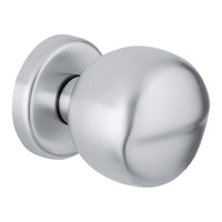 Daytona Door Knob in Satin Chrome by Colombo Design