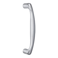 Daytona Door Pull in Satin Chrome by Colombo Design
