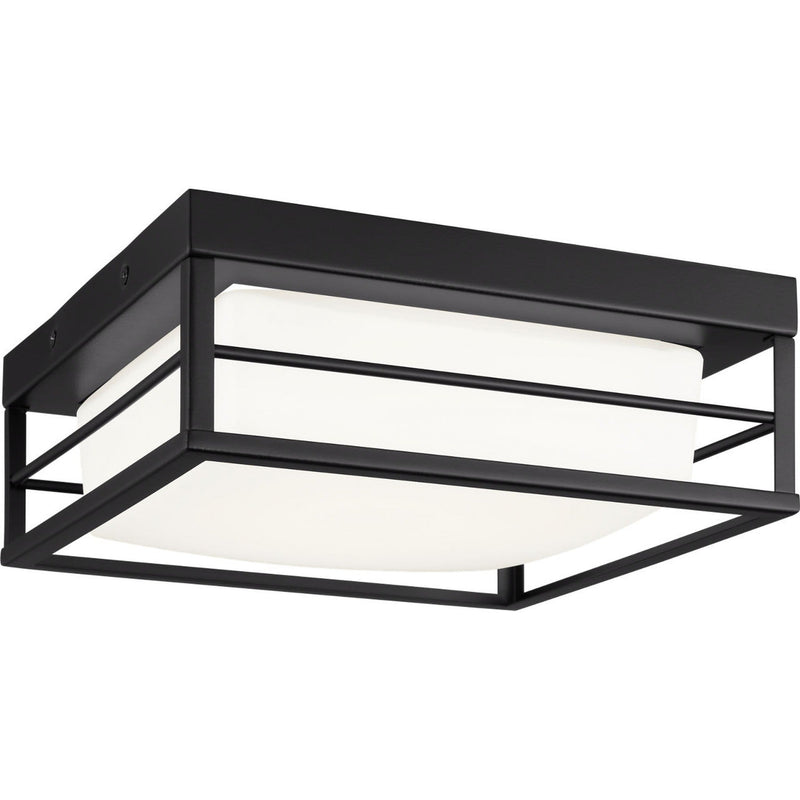Dearborn LED Flushmount — 10", Midnight Black