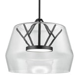 Deco Pendant — 18 Inch, Black