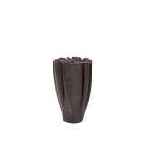Dedali Vase - Large / Dark Brown