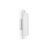 Dela Wall Sconce — White/Silver