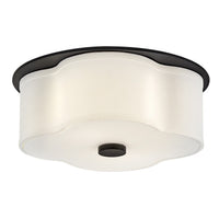 Delaney Medium Flush Mount - Black - by Hinkley