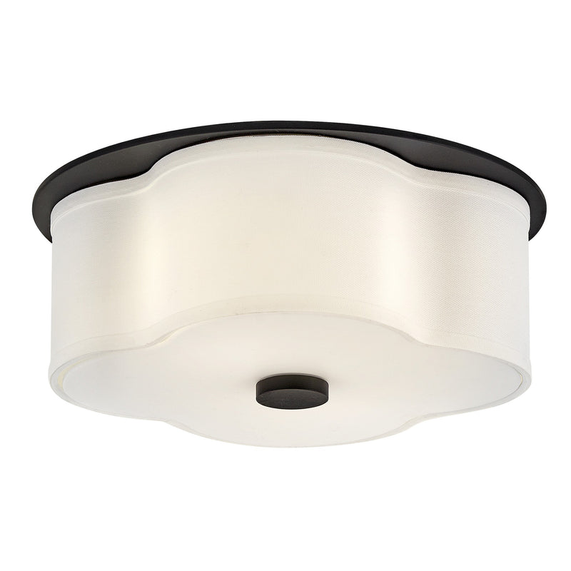 Delaney Medium Flush Mount - Black - by Hinkley