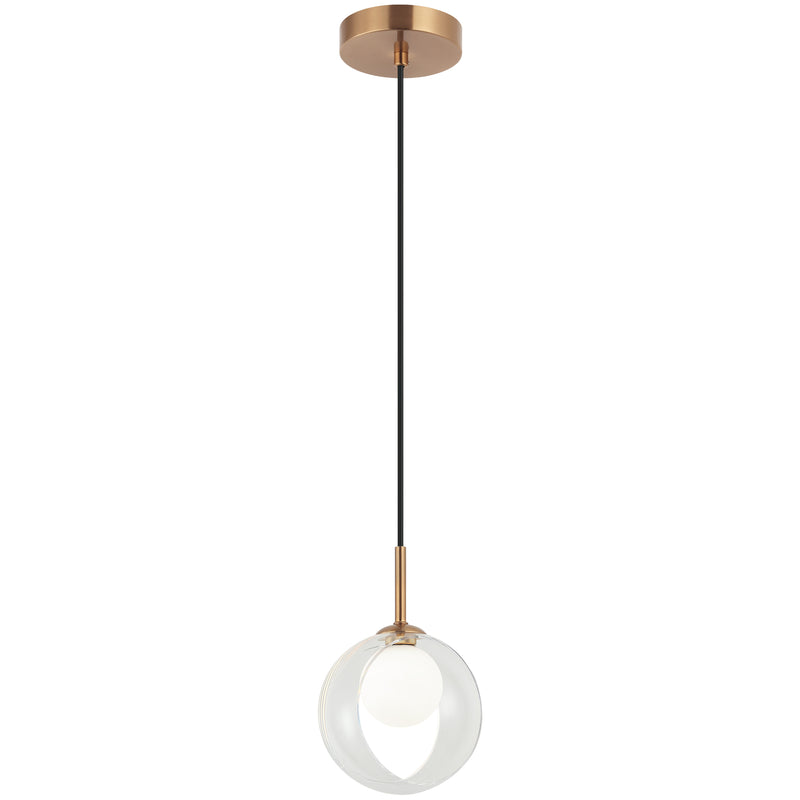 Delcia Pendant Light Aged Gold Brass Small By Matteo
