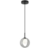 Delcia Pendant Light Black Small By Matteo