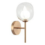 Delcia Wall Sconce Aged Gold Brass
