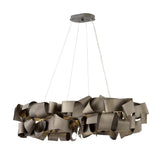 Delfina Large Six Light Linear Chandelier - Metallic Matte Bronze - by Fredrick Ramond