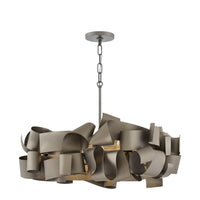 Delfina Medium Single Tier Chandelier - Metallic Matte Bronze - by Fredrick Ramond