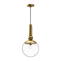 Delilah Pendant — Brushed Gold