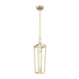 Delphine Slim Pendant — Natural Brass