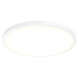 Delta Multi-Voltage Round Flush Mount by Dals - 24 Inch, White