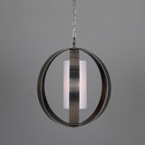 Denton Brass Pendant - Antique Silver