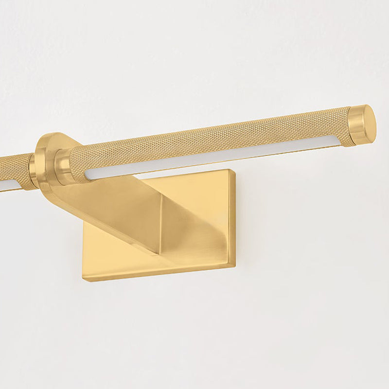 Deptford Picture Light 18 Inch Aged Brass By Hudson Valley - Detailed View