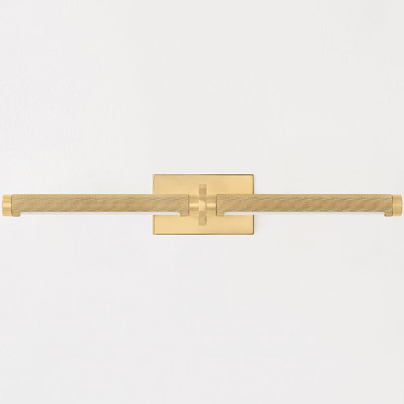 Deptford Picture Light 18 Inch Aged Brass By Hudson Valley - Front View