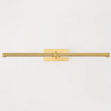 Deptford Picture Light 24 Inch Aged Brass By Hudson Valley - Front View