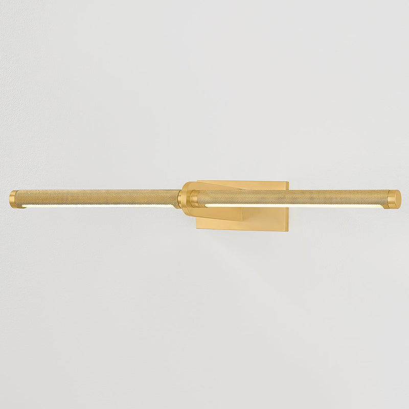 Deptford Picture Light 24 Inch Aged Brass By Hudson Valley - With Light