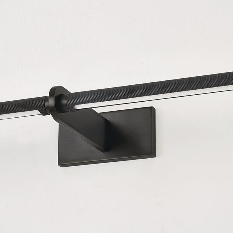 Deptford Picture Light 24 Inch Distressed Bronze By Hudson Valley - Detailed View