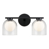 Derbishone Wall Sconce 15 Inch Black