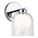 Derbishone Wall Sconce 5 Inch Chrome