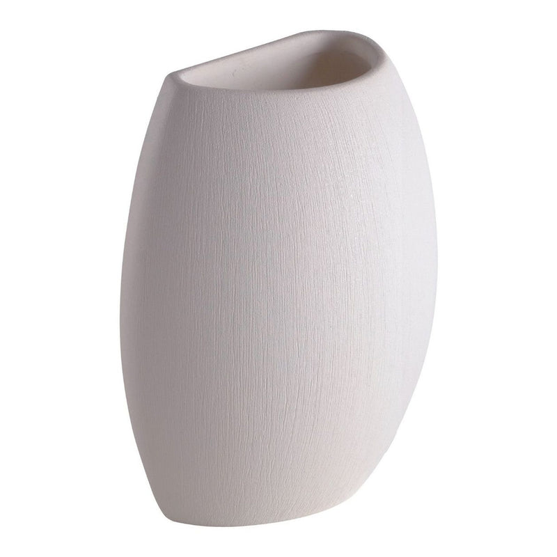 Despina Ceramic Wall Light by Geo Contemporary - White ceramic
