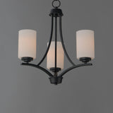 Deven Chandelier Black by Maxim Lighting