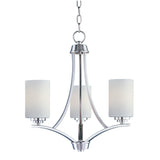 Deven Chandelier Satin Nickel by Maxim Lighting
