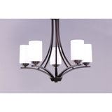 Deven Chandelier Oil Rubbed Bronze by Maxim Lighting