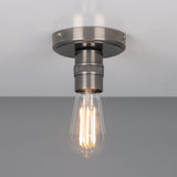 Devon Flush Mount Antique_Silver
