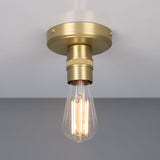 Devon Flush Mount Satin_Brass