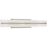 Dex Vanity Light — 29 7/8", Satin Brass