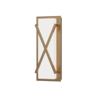 Dexter Wall Sconce Natural Aged Brass by Maxim Lighting