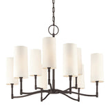 Dillon Chandelier - 9-Light - Old Bronze by Hudson Valley