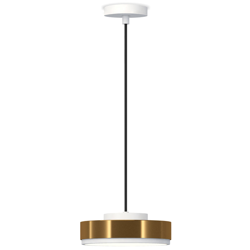 Discus Pendant Light Small Matt White Lacquered By Contardi