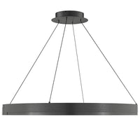 Distressed Black Rounder 4CCT LED Pendant by WAC Lighting